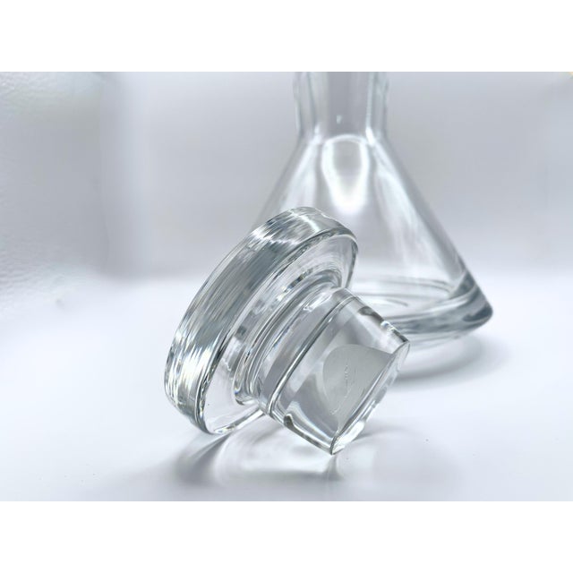 Mid-Century Modern 1960s Mid-Century Modern Iittala "Romantica" Crystal Decanter by Tapio Wirkkala For Sale - Image 3 of 4