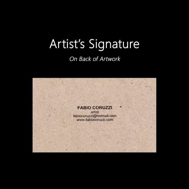 Fast Glimpse Hong Kong - Colorful City Still Life Mixed Media Original Artwork by Fabio Coruzzi For Sale - Image 9 of 9