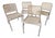 Allu 223 Chairs by Paola Navone for Gervasoni, 2010s, Set of 4 For Sale