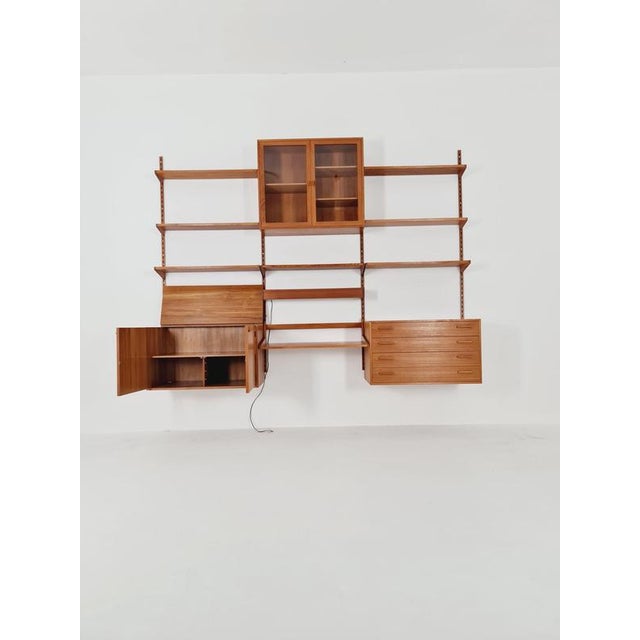 Danish Modern Modular Teak Shelving System by Kai Kristansen for FH Möbel, Denmark, 1960s For Sale - Image 5 of 11