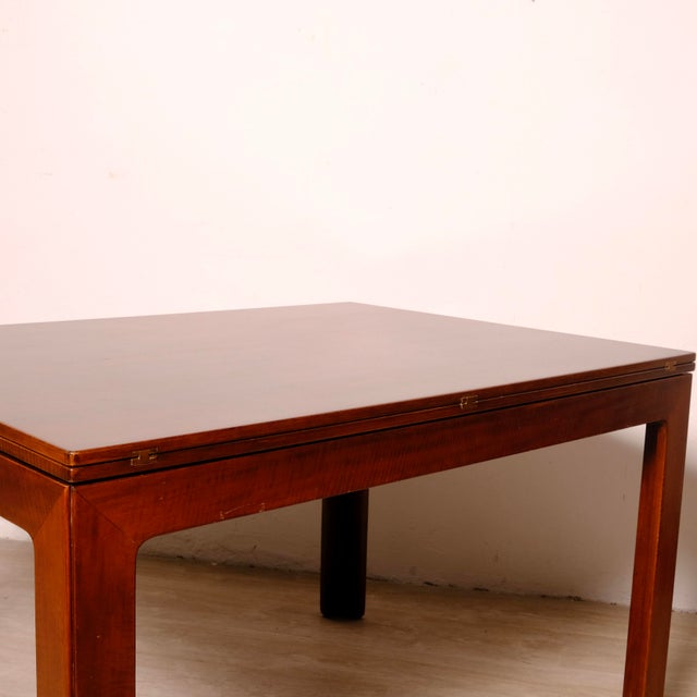 Wooden Dining Table with Book-Shaped Opening, 1950s For Sale - Image 10 of 18