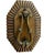 Antique Bronze Large Classical Door Knocker For Sale - Image 4 of 5