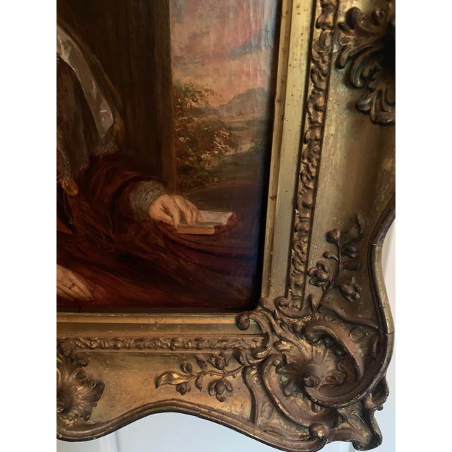 Early 19th Century English School Portraits on Canvas - a Pair For Sale In San Francisco - Image 6 of 13
