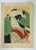 Vintage mid 20th century Japanese woodblock reprint of The Onnagata Actor Nakamura Noshiö II as Gotobei's Wife, Tokujo in...