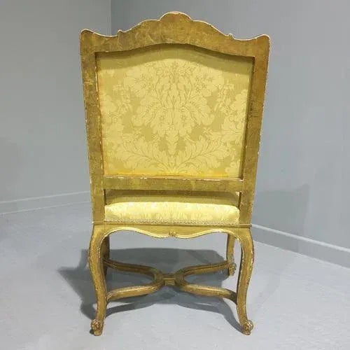 Antique English Gilt Chair, 1790 For Sale - Image 12 of 13