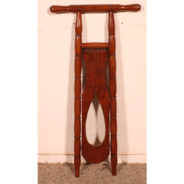 Antique Mahogany Boot Jack, 1800s For Sale - Image 10 of 12
