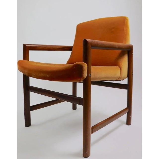 Rosewood Frame Dining Chairs by Baughman - Set of 6 For Sale - Image 9 of 13