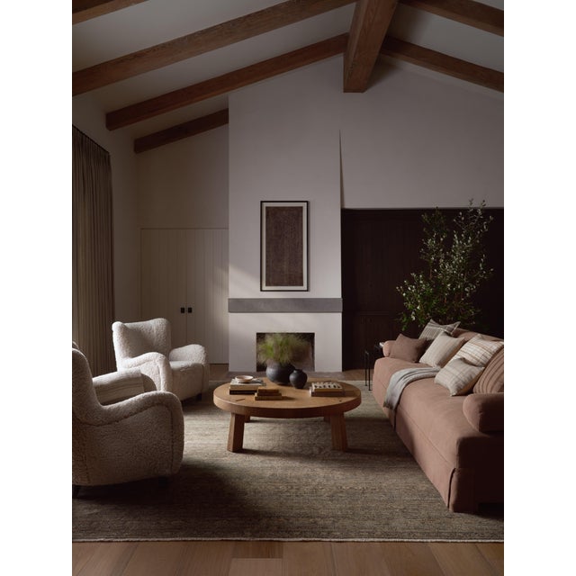 Textile Amber Lewis x Loloi Molly Lagoon / Natural 8'-6" x 12' Area Rug For Sale - Image 7 of 8