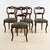 Black Chairs by Luigi Filippo, Set of 4 For Sale - Image 8 of 8
