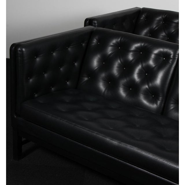 2000 - 2009 Model EJ315 2-Seater Sofa in Leather by Erik Jørgensen, 2000s For Sale - Image 5 of 10
