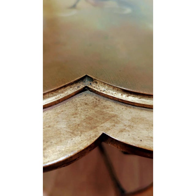 Antique French Louis XV Style Hand Painted Side Table For Sale - Image 4 of 7