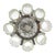 Mid-Century Modern Murano Glass and Chromed Metal Chandelier, 1970s For Sale - Image 3 of 14