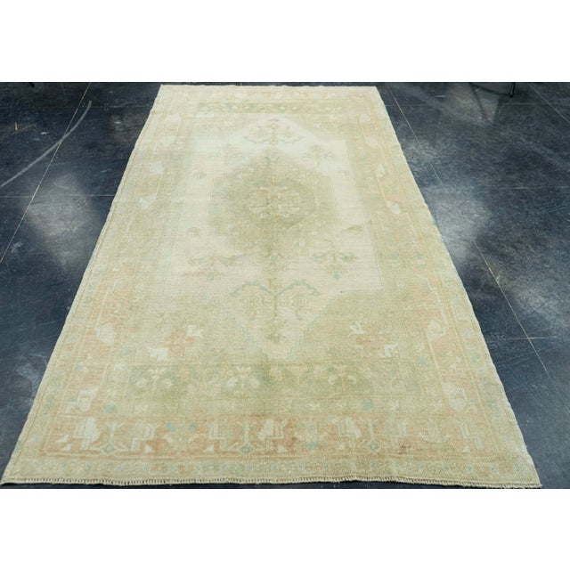 Turkish Vintage Rug 4'6" x 8'4" #20804 Explore a curated collection of hallway runners, wool rugs, and handmade...