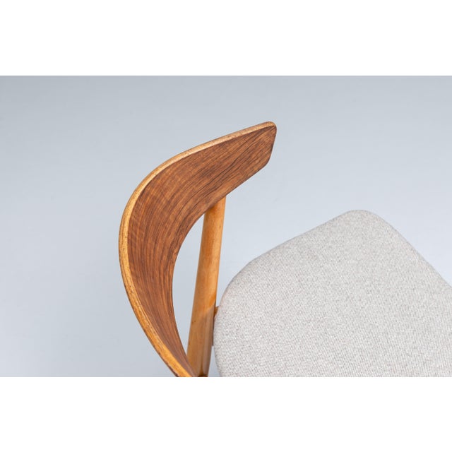 No. 7 Dining Chairs by Helge Sibast for Sibast, 1950s, Set of 4 For Sale - Image 11 of 15