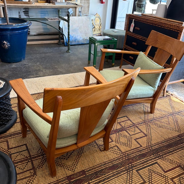 Late 20th Century Pair of Carlos Motta Cm7 Lounge ArmChairs For Sale - Image 9 of 12