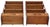 Vintage Mahogany Bookcases, 1980s, Set of 2 For Sale - Image 10 of 11