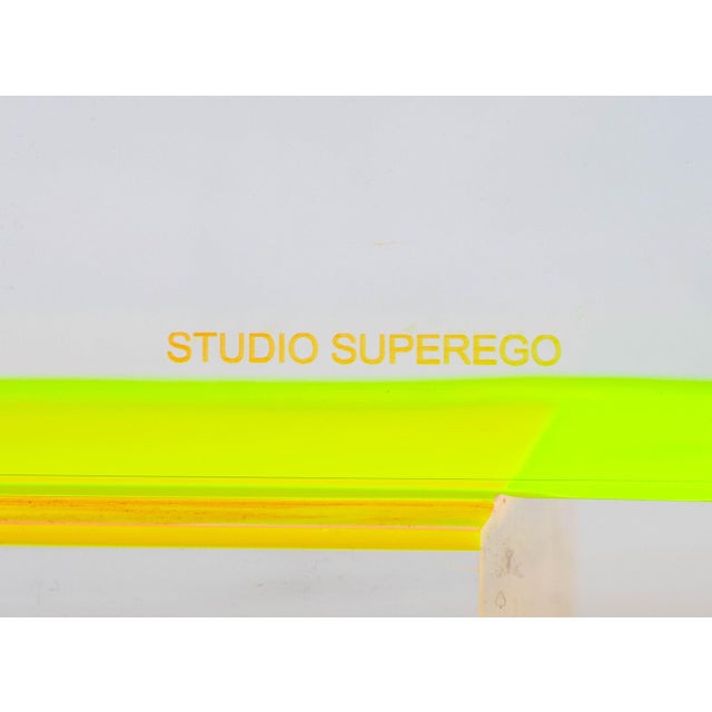Studio Superego "Disallineata" Coffee Table For Sale - Image 9 of 9