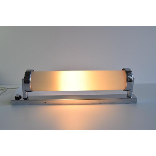 Bauhaus Bauhaus Chrome Wall Lamp, 1930s For Sale - Image 3 of 18