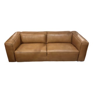 Hooker Furniture Maria Leather Sofa For Sale