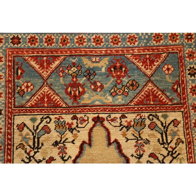 Transitional New Ottoman Transitional Copper and Red Wool Rug For Sale - Image 3 of 7