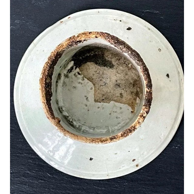 19th Century Small Korean White Ceramic Stem Dish Joseon Dynasty For Sale In Atlanta - Image 6 of 13