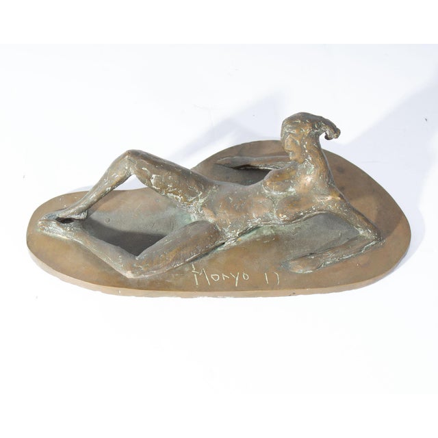 Bronze Sculpture by Prince Monyo Simon Mihailescu-Nasturel For Sale - Image 4 of 8