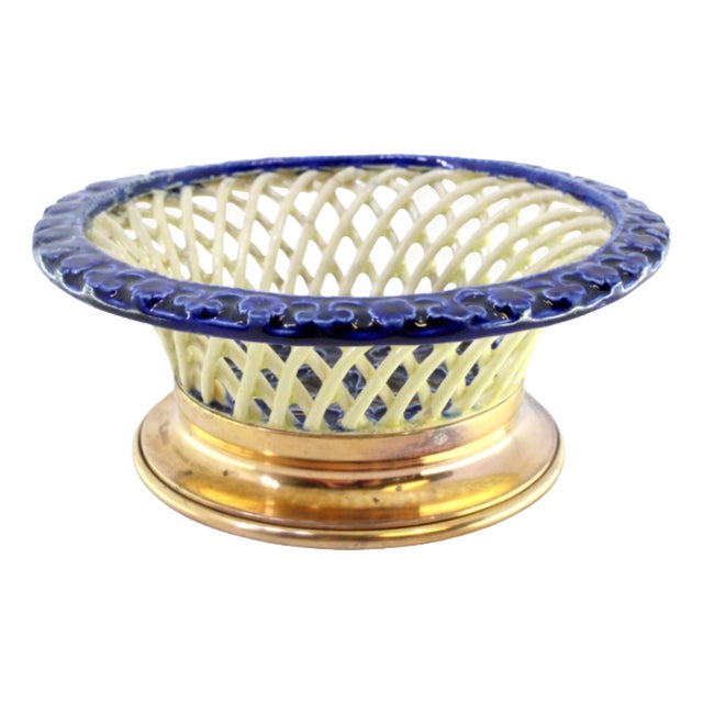 Cut-Out Porcelain Ring For Sale