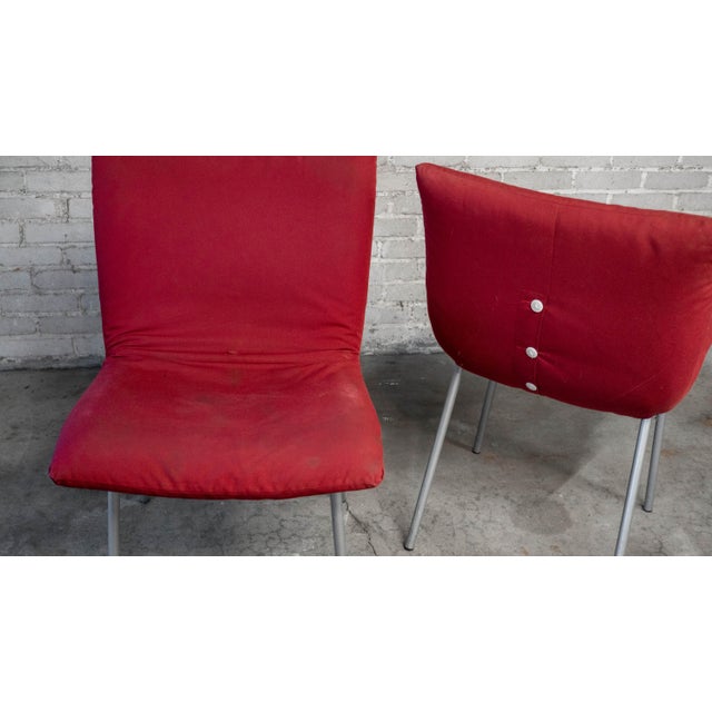 Vintage Pascal Mourgue for Ligne Roset "Calin" Dining Chairs - Set of 6 For Sale - Image 12 of 14