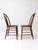 Brown Vintage Windsor Bow Back Dining Chairs by Square Brand Pair For Sale - Image 8 of 18