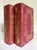 English Vintage International Collectors Library Tolstoy Book Set – Anna Karenina & War and Peace in Red Leather For Sale - Image 3 of 12