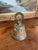 Traditional Vintage Brass Toned Hanging Bell With Hand-Painted Elephant and Floral Motifs, India For Sale - Image 3 of 8