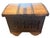 Small Vintage Carved Indian Wooden Chest, 1940s For Sale - Image 3 of 5