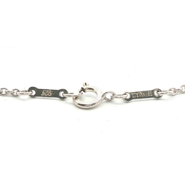 Metal Vintage Tiffany Peretti Sterling Perfume Bottle 24" Necklace For Sale - Image 7 of 7