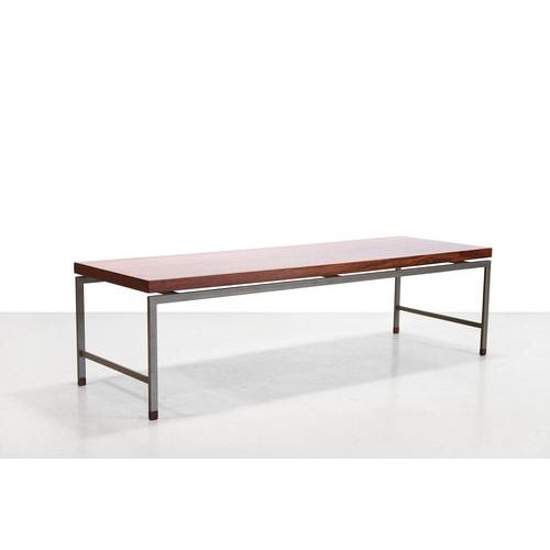 Vintage Dutch Rosewood Coffee Table, 1960s For Sale - Image 3 of 6