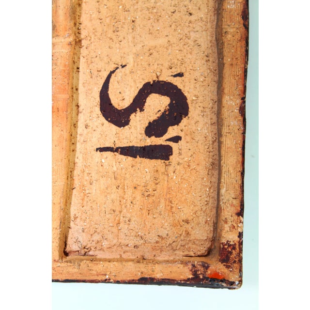 1930s Ceramic Mural, 1930s For Sale - Image 5 of 12