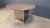 Metal Vintage Round Granite and Brass Center Table attributed to Belogchrom, 1970s For Sale - Image 7 of 18