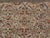Antique Oushak Carpet, Handmade Oriental Rug, Pale blue, Coral Taupe, Cream Fine For Sale - Image 4 of 5