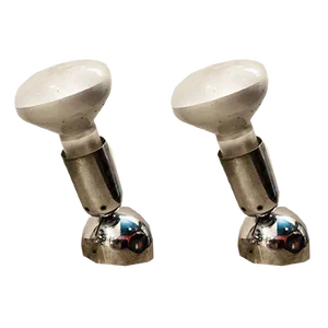 Model Pollux Table Lamps by Ingo Maurer, 1970s, Set of 2