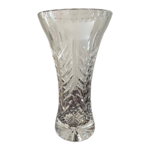 Early 20th Century Webb Corbett Classic Cut Crystal Vase England