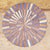 Contemporary Traditional Moroccan Resin and Walnut Wood Stool / Blue Bell Shape For Sale - Image 4 of 6