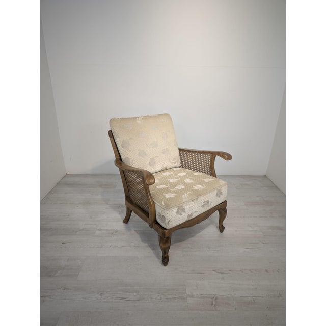 Chippendale-Style Lounge Chair with Rattan, 1965 For Sale - Image 17 of 17