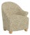 Stoffer Home x Cloth & Company Marie Bun Foot Chair in Geogian Vine Dijon For Sale