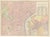 Antique Map of Philadelphia with Delaware River Piers from Rand McNally, 1899 For Sale - Image 12 of 12
