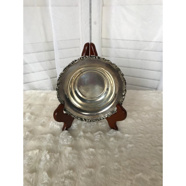 Mexican Vintage Salvador De La Serna Sterling Bowl For Sale - Image 3 of 6
