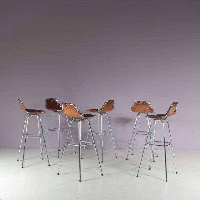 Charlotte Perriand Les Arcs Stools by Dal Vera, Italy, 1960 For Sale - Image 6 of 18