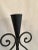 1950 Hand Wrought Iron Candle Holder For Sale In New York - Image 6 of 10