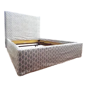Lee Industries Mumbai Ink Slipcovered Queen Bed