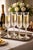 This elegant set of four Longchamp champagne flutes by Cristal d’Arques France showcases timeless French craftsmanship and...