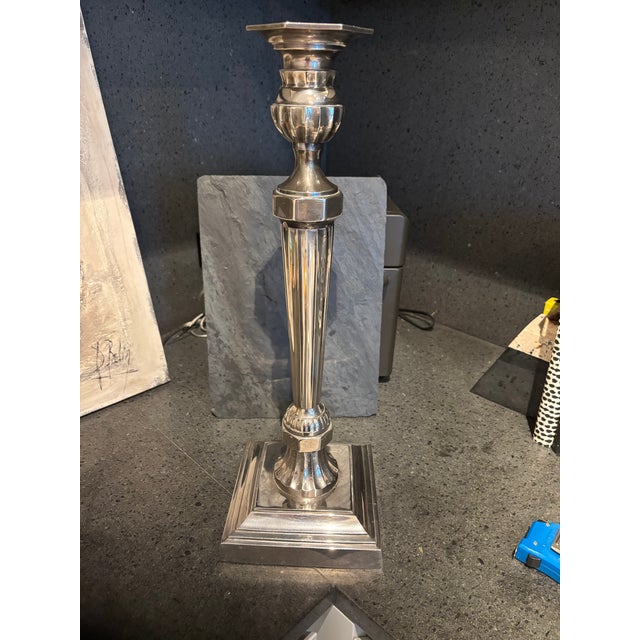 Gorgeous sterling silver candlestick. Great condition. No scratches or dents.