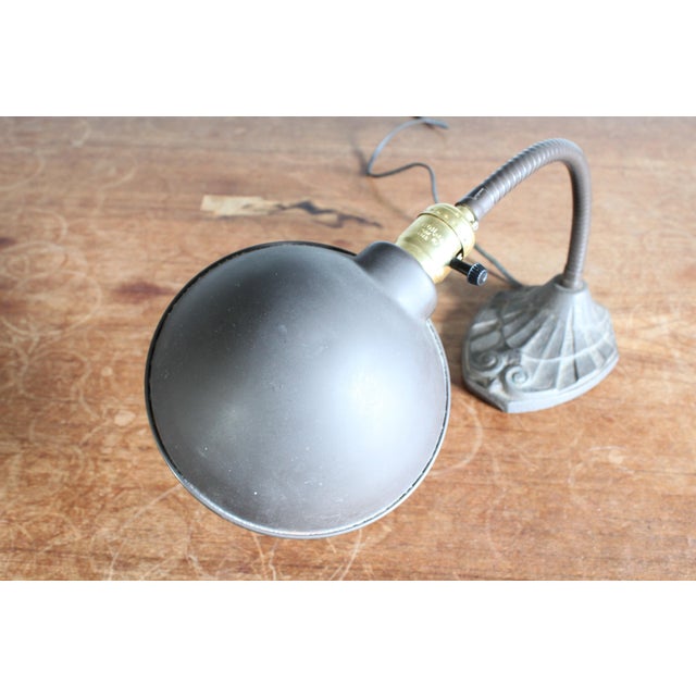 Vintage 1960s Art Deco FostoriaFannon Gooseneck Cast Iron Desk Lamp Chairish